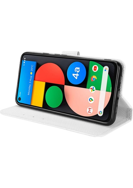 Google Piksel 4A 5g Manyetik Cüzdan Kart Tutucu Kickstand Kapak Için Kılıf (Yurt Dışından) indirimleri