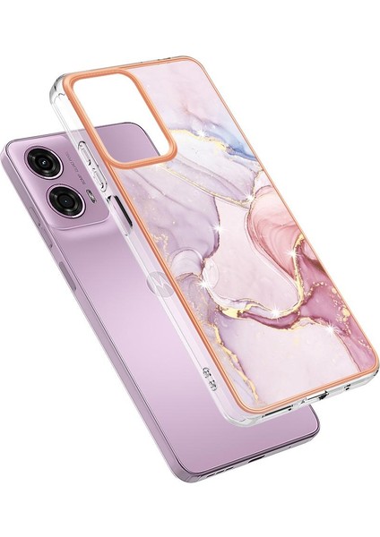 Motorola Moto G24 4G/G04 4g Ince Tpu Mermer Desen Koruma (Yurt Dışından) fırsatları