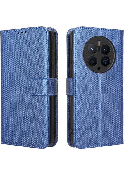 Huawei Mate 50 Pro Için Kılıf Kart Tutucu Kapak Kickstand Manyetik Cüzdan (Yurt Dışından)