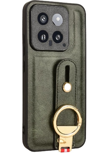 Xiaomi 14 Bilek Kayışı Uyumluluk Kolaylık Premium Pu Deri Kılıf (Yurt Dışından) fiyatları