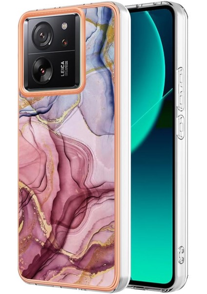 Xiaomi 13T/13T Pro 5g Tampon Mermer Silikon Tpu Darbeye ile Uyumlu (Yurt Dışından)