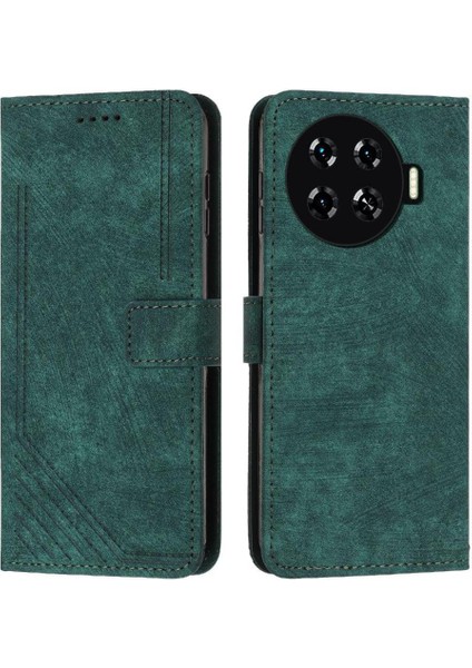 Tecno Spark 20 Pro Için Kılıf Tam Koruma Yan Toka Kartı Ekleme (Yurt Dışından)