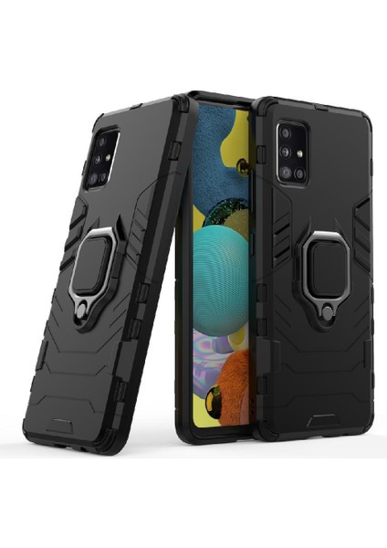 Samsung Galaxy A51 5g Darbeye Kapak Kickstand Askeri Damla (Yurt Dışından)