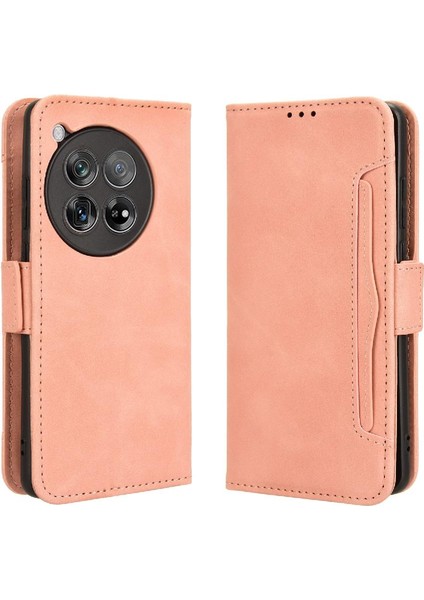 Oneplus 12 5g Deri Cüzdan Kapak Için Kılıf Ayarlanabilir Ayrılabilir Kart (Yurt Dışından)