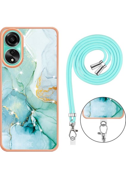 Oppo A78 4g Mermer Crossbody Kordon Askısı Tampon Anti-Scratch Için Kılıf (Yurt Dışından) indirimleri