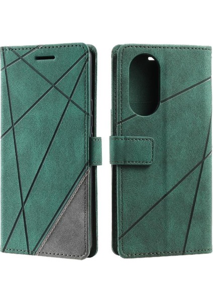 Oppo Oppo 8t 5g Kart Tutucu Için Kılıf Kickstand Cüzdan Flip Folio Manyetik (Yurt Dışından)