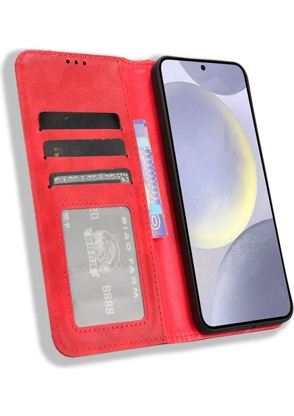 Samsung Galaxy S24 5g Cüzdan Pu Deri Manyetik Kapatma (Yurt Dışından)