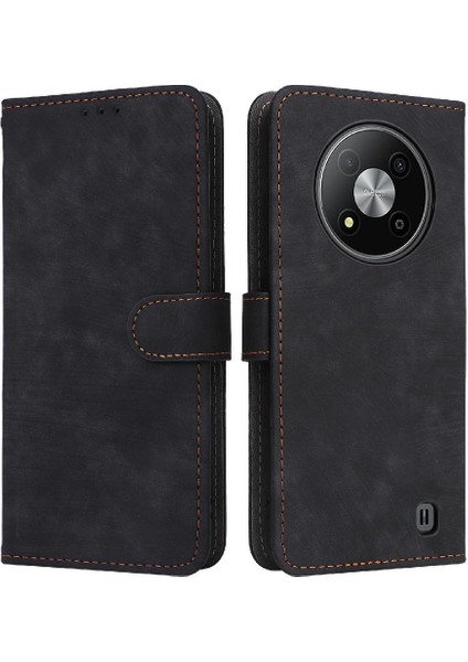 Zte Blade A73 5g Flip Folio Cüzdan Pu Deri Rfıd Engelleme Kartı (Yurt Dışından)
