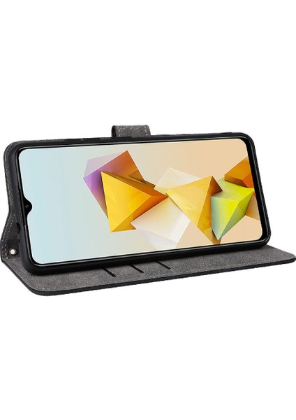 Zte Blade A73 5g Flip Folio Cüzdan Pu Deri Rfıd Engelleme Kartı (Yurt Dışından)