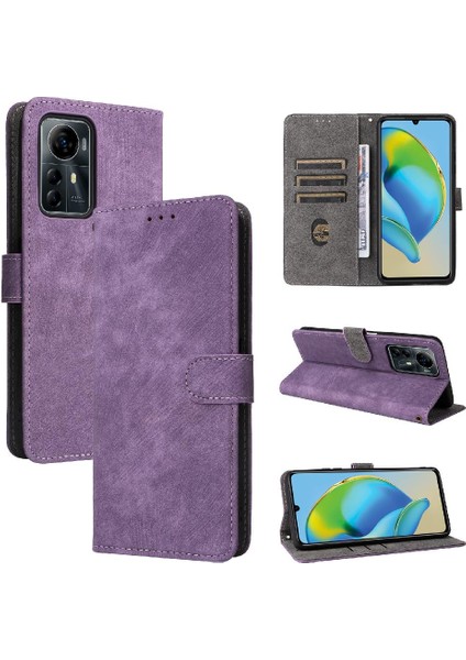 Zte Blade V41 Akıllı Flip Folio Cüzdan Kart Yuvaları Kapak Manyetik (Yurt Dışından)