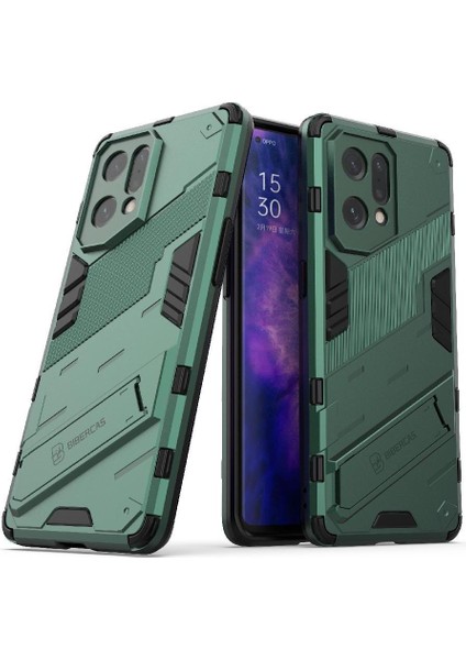Oppo Bulmak Için Kılıf X5 Pro 5g Sağlam Askeri Koruyucu Kapak Kickstand (Yurt Dışından)