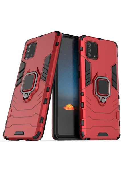 Samsung Galaxy Not 10 Lıte Için Kılıf Askeri Damla Koruma 360 &deg; Dönen (Yurt Dışından)