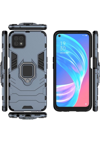 Oppo A72 5g Kickstand Için Kılıf 360 &deg; Dönen Halka Askeri Damla Koruma (Yurt Dışından) fiyatları