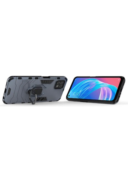 Oppo A72 5g Kickstand Için Kılıf 360 &deg; Dönen Halka Askeri Damla Koruma (Yurt Dışından) modelleri