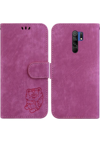 Xiaomi Redmi 9 Başbakan Kart Cep Flip Folio Cüzdan Kılıf Tutucu (Yurt Dışından)