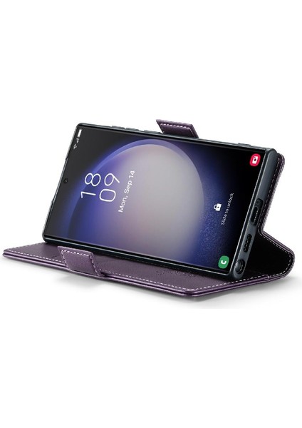 Samsung Galaxy S23 Ultra Anti Dolandırıcılık Kickstand Cüzdan Durumda (Yurt Dışından) fırsatları