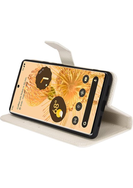 Google Piksel 6 Pro Kickstand Kart Tutucu Manyetik Cüzdan Kapağı Için Kılıf (Yurt Dışından) modelleri