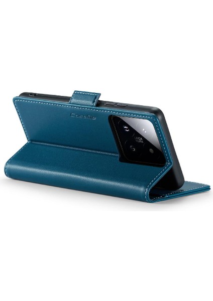 Xiaomi 14 Kickstand Anti Dolandırıcılık Kart Yuvası Cüzdan Durumda Durumda (Yurt Dışından) fırsatları