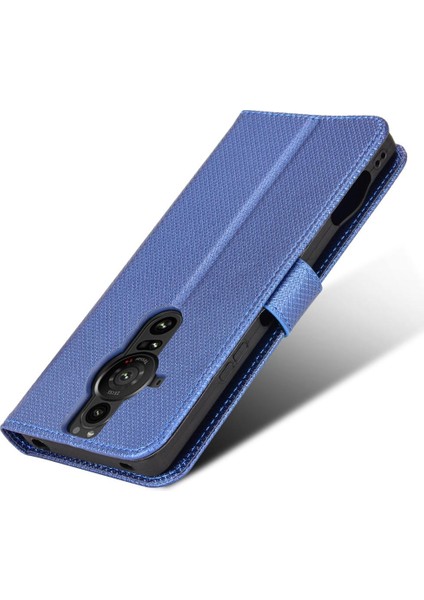 Sony Xperıa Pro-1 Için Kılıf Manyetik Cüzdan Kickstand Kart Tutucu Kapak (Yurt Dışından) modelleri