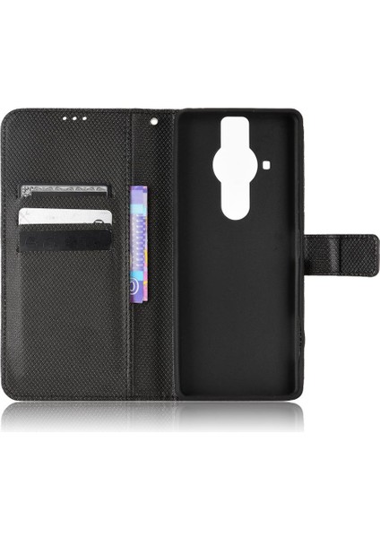 Sony Xperıa Pro-1 Için Kılıf Manyetik Cüzdan Kickstand Kart Tutucu Kapak (Yurt Dışından) modelleri