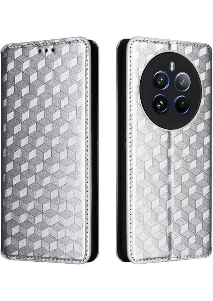 Realme 12 Pro/12 Pro Artı 5g Kart Yuvaları Tutucu 3D Desen Pu (Yurt Dışından)