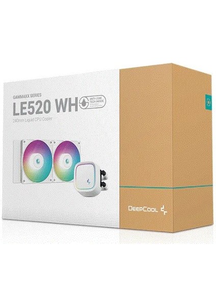 Deep Cool LE520-WH LE520 White Argb 240MM Sıvı Soğutma