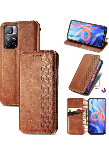 Xıaomı Redmi Not 11 Için Kılıf Cüzdan Fonksiyonu Kapak Çevirin Moda Tasarımı (Yurt Dışından) fiyatları