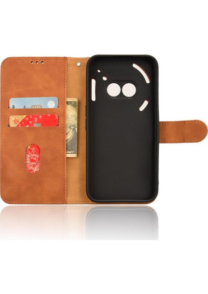 Nothing Telefon 2A Tam Koruma Deri Folio Flip Case ile (Yurt Dışından) modelleri