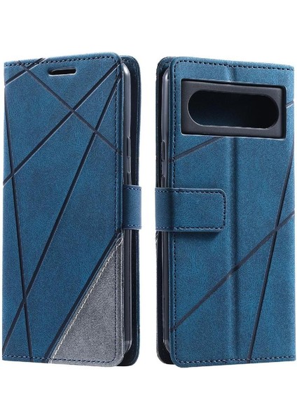 Google Piksel 8 Pro Kart Tutucu Için Kılıf Kickstand Cüzdan Flip Folio Pu (Yurt Dışından)