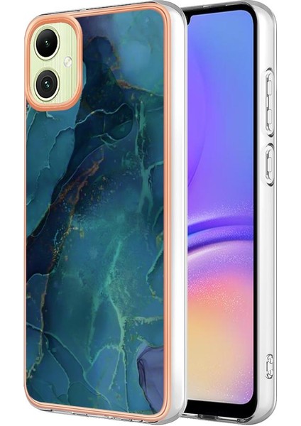 Samsung Galaxy A05 Tampon Darbeye Silikon Mermer Tpu ile Uyumlu (Yurt Dışından)