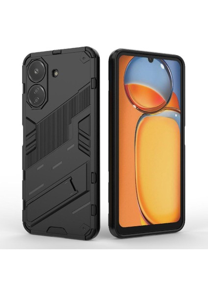 Xiaomi Redmi 13C Kickstand Sağlam Askeri Koruyucu Kapak Için Kılıf (Yurt Dışından)