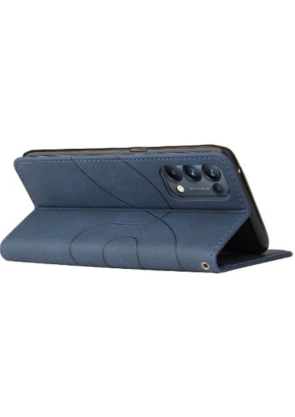 Kart Yuvası Standı Pu ile Oppo Reon 5 Pro Kickstand Koruyucu Kılıf (Yurt Dışından) modelleri