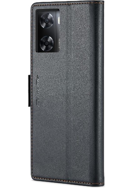Oppo A57E 4G/A57S 4g Darbeye Dayanıklı Durumda Kickstand Cüzdan (Yurt Dışından)