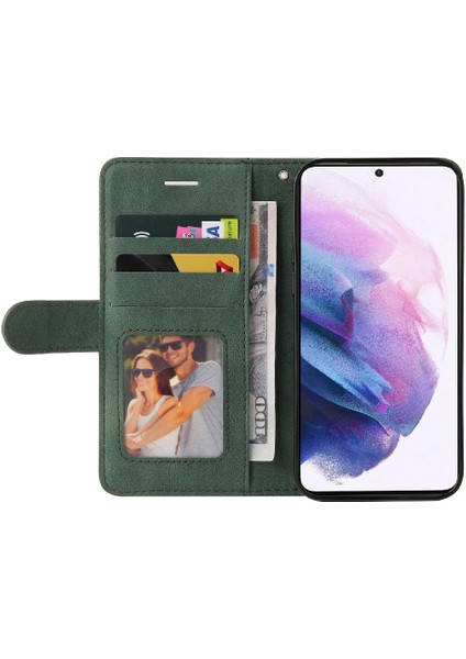 Samsung Galaxy S21 Kickstand Koruyucu Iki Renkli Dikiş Için Kılıf (Yurt Dışından) fırsatları