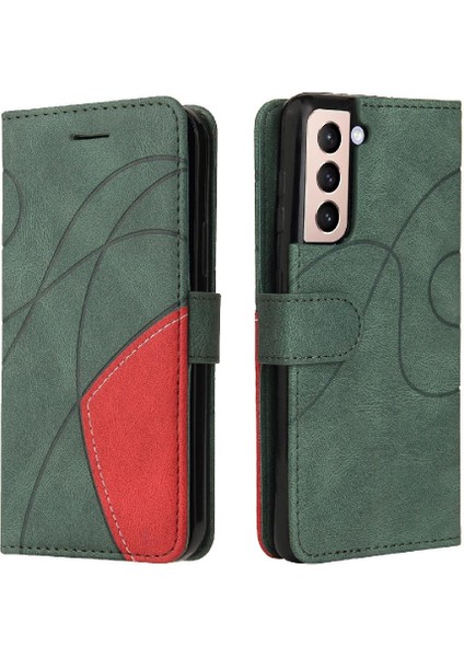 Samsung Galaxy S21 Kickstand Koruyucu Iki Renkli Dikiş Için Kılıf (Yurt Dışından) indirimleri
