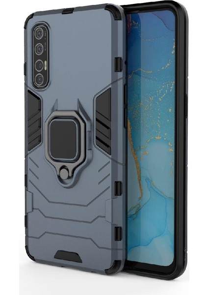 Oppo Oppo 3 Pro 360 &deg; Dönen Halka Askeri Damla Koruma Kapağı Için Kılıf (Yurt Dışından)