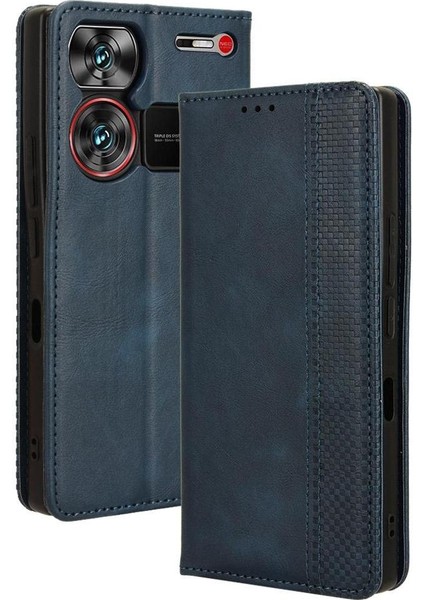 Zte Nubia Z60 Ultra Pu Deri Manyetik Kapatma Cüzdan (Yurt Dışından)