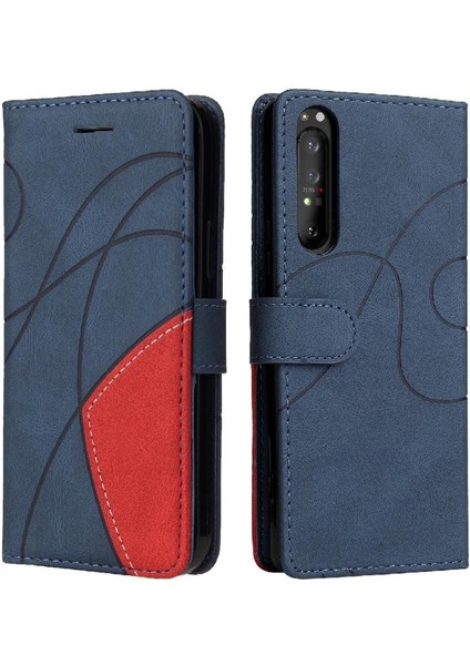 Sony Xperia1 Ii Pu Deri Flip Kart Yuvası Standı ile Folio Kılıf (Yurt Dışından)