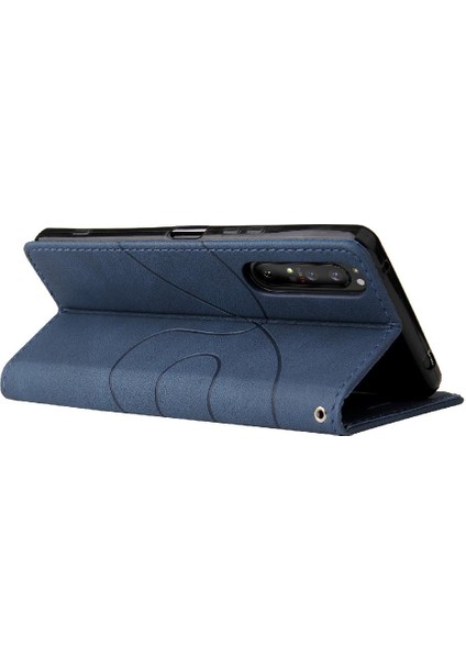 Sony Xperia1 Ii Pu Deri Flip Kart Yuvası Standı ile Folio Kılıf (Yurt Dışından)