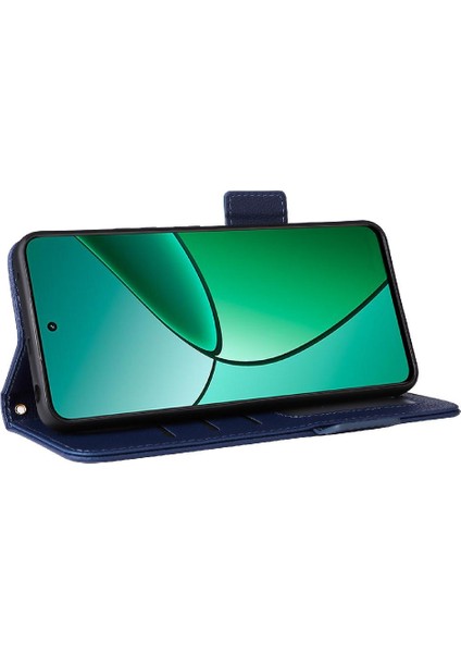 Realme 12 Artı 5g Pu Deri Manyetik Cüzdan Yan Toka Kartı (Yurt Dışından) modelleri