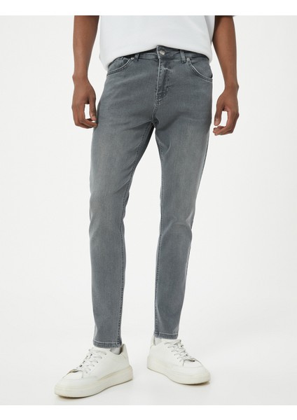 Super Skinny Fit Kot Pantolon - Justin Skinny Jean