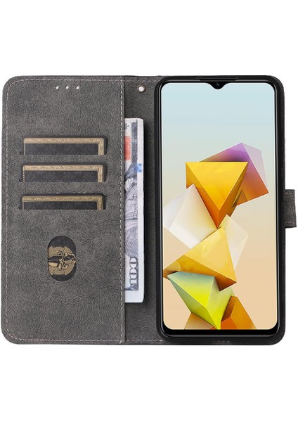 Zte Blade A73 5g Flip Folio Cüzdan Pu Deri Rfıd Engelleme Kartı (Yurt Dışından)