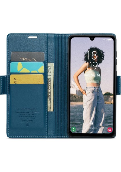Samsung Galaxy A15 Için Caseme Durumda 4g/5g Cüzdan Kılıf Kart Yuvası Kickstand (Yurt Dışından)