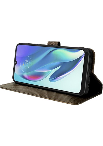 SZY Market Motorola Moto G50 5g Manyetik Cüzdan Kickstand Kapak Kart Tutucu (Yurt Dışından)