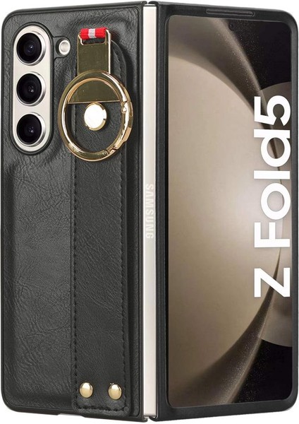 Samsung Galaxy Z Için Kılıf Fold 5 Uyumluluk Bilek Kayışı Kolaylık Pu (Yurt Dışından) modelleri