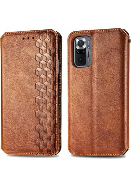 Xıaomı Redmi Not 11 Için Kılıf Pro Moda Tasarım Deri Kılıf Cüzdan Çevirin (Yurt Dışından)