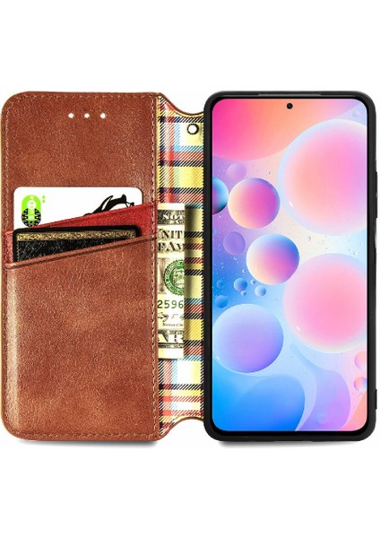 Xıaomı Redmi Not 11 Için Kılıf Pro Moda Tasarım Deri Kılıf Cüzdan Çevirin (Yurt Dışından) indirimleri