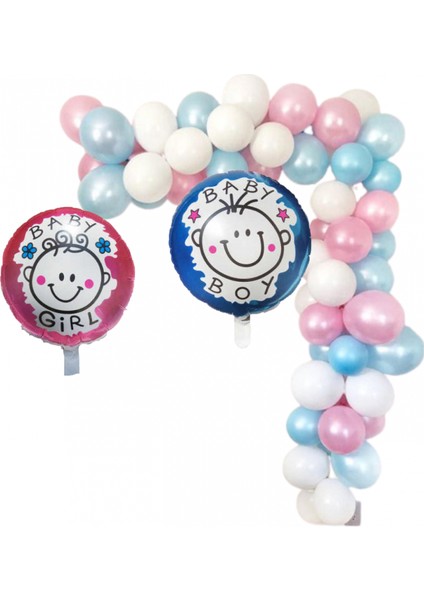 Cinsiyet Parti Balon Zincir Seti