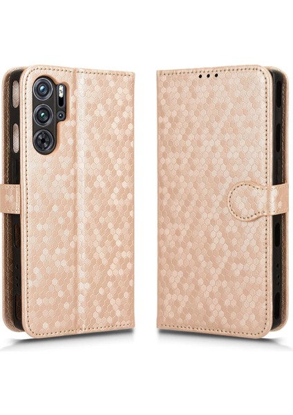 Nubia Kırmızı Sihirli 9 Pro/pro Artı Geometrik Desen Deri Cüzdan Için Kılıf (Yurt Dışından)