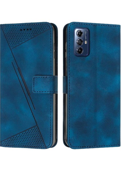 Motorola Moto G Oynamak Için Kılıf 4g 2024 Kart Ekleme Pu Deri Tam (Yurt Dışından)